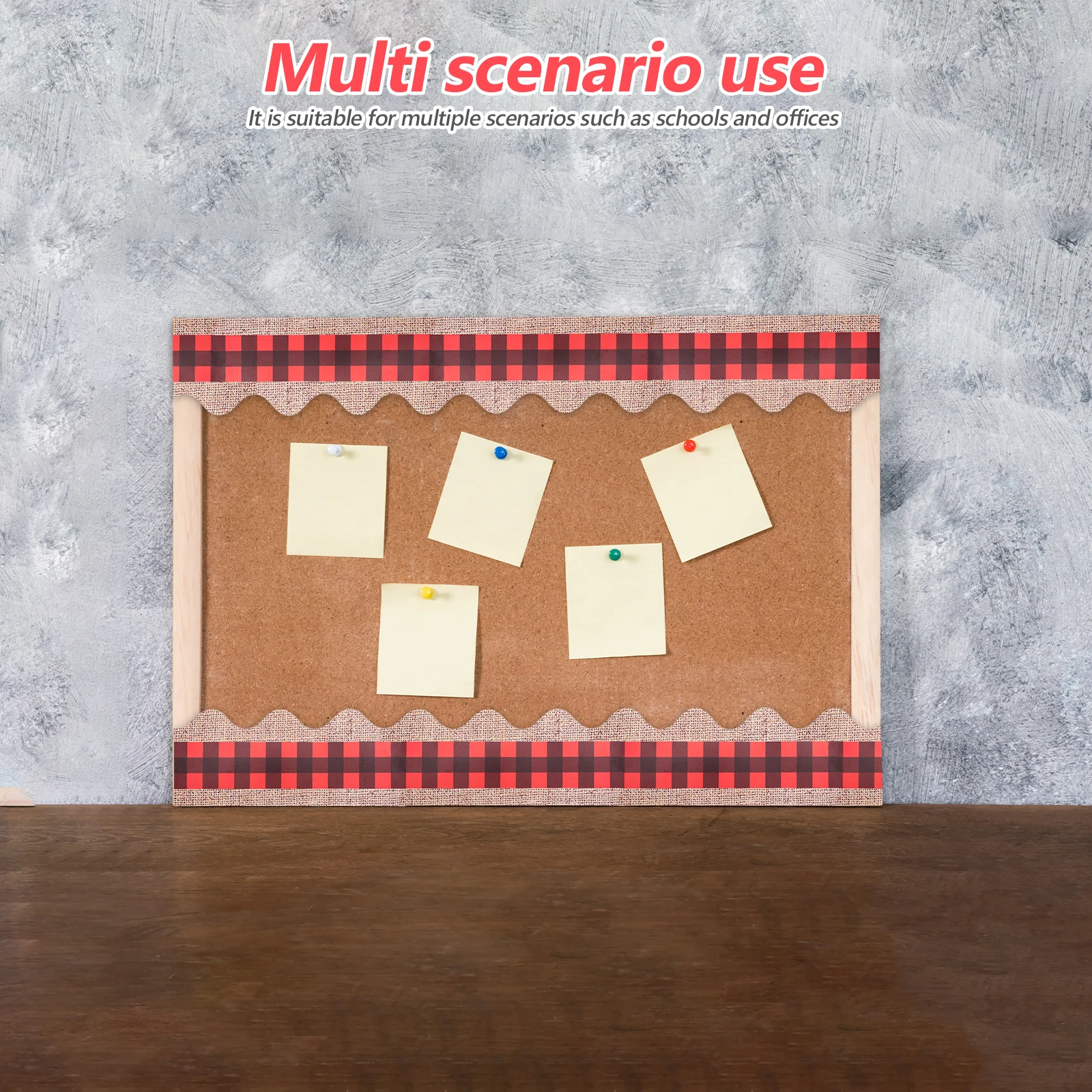 Red Black Checkered Border Paper Bulletin Board Strips Classroom Wall Decoration Grid Pattern Adhesive Trim For School Office
Red Black Checkered Border Paper Bulletin Board Strips Classroom Wall Decoration Grid Pattern Adhesive Trim For School Office