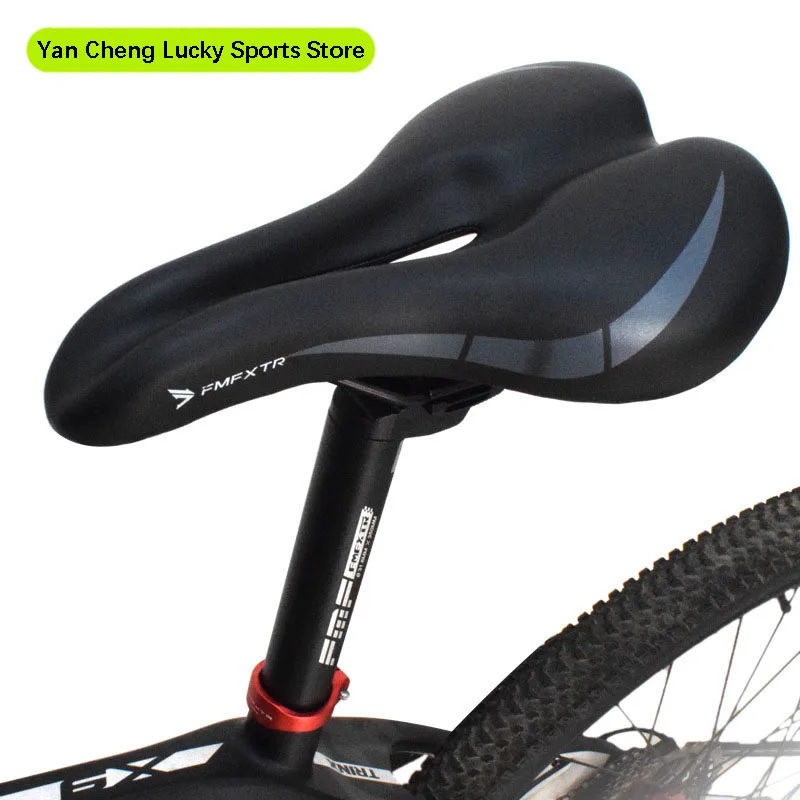 Comfortable Mountain Bike Seat Cushion Soft Breathable Saddle Bicycle Accessories Black
Comfortable Mountain Bike Seat Cushion Soft Breathable Saddle Bicycle Accessories Black