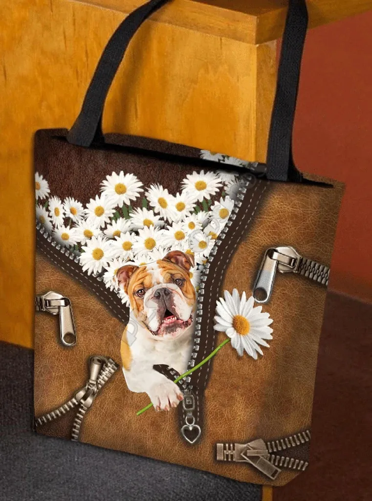 Bulldog Daisy Women Tote Bag 3D Print Handle Storage Shopper Bag Funny Foldable Reusable Tote Multipurpose 12Style dog pattern
Bulldog Daisy Women Tote Bag 3D Print Handle Storage Shopper Bag Funny Foldable Reusable Tote Multipurpose 12Style dog pattern