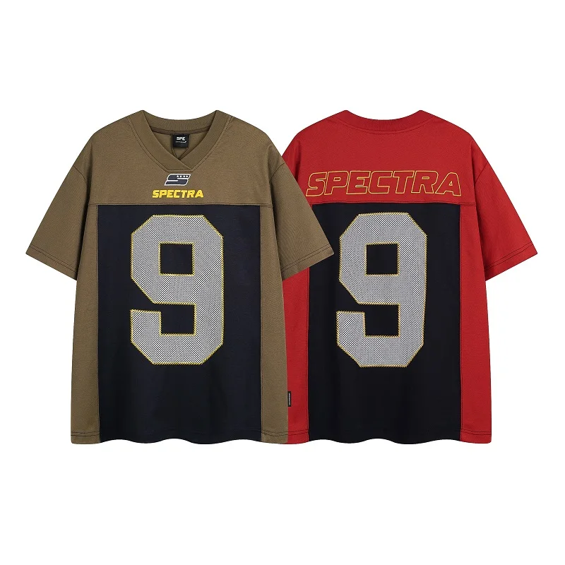 ADC 2025 Mesh patchwork jersey quick-drying t-shirt breathable streetwear men's and women's oversized college sportswear unisex
ADC 2025 Mesh patchwork jersey quick-drying t-shirt breathable streetwear men's and women's oversized college sportswear unisex