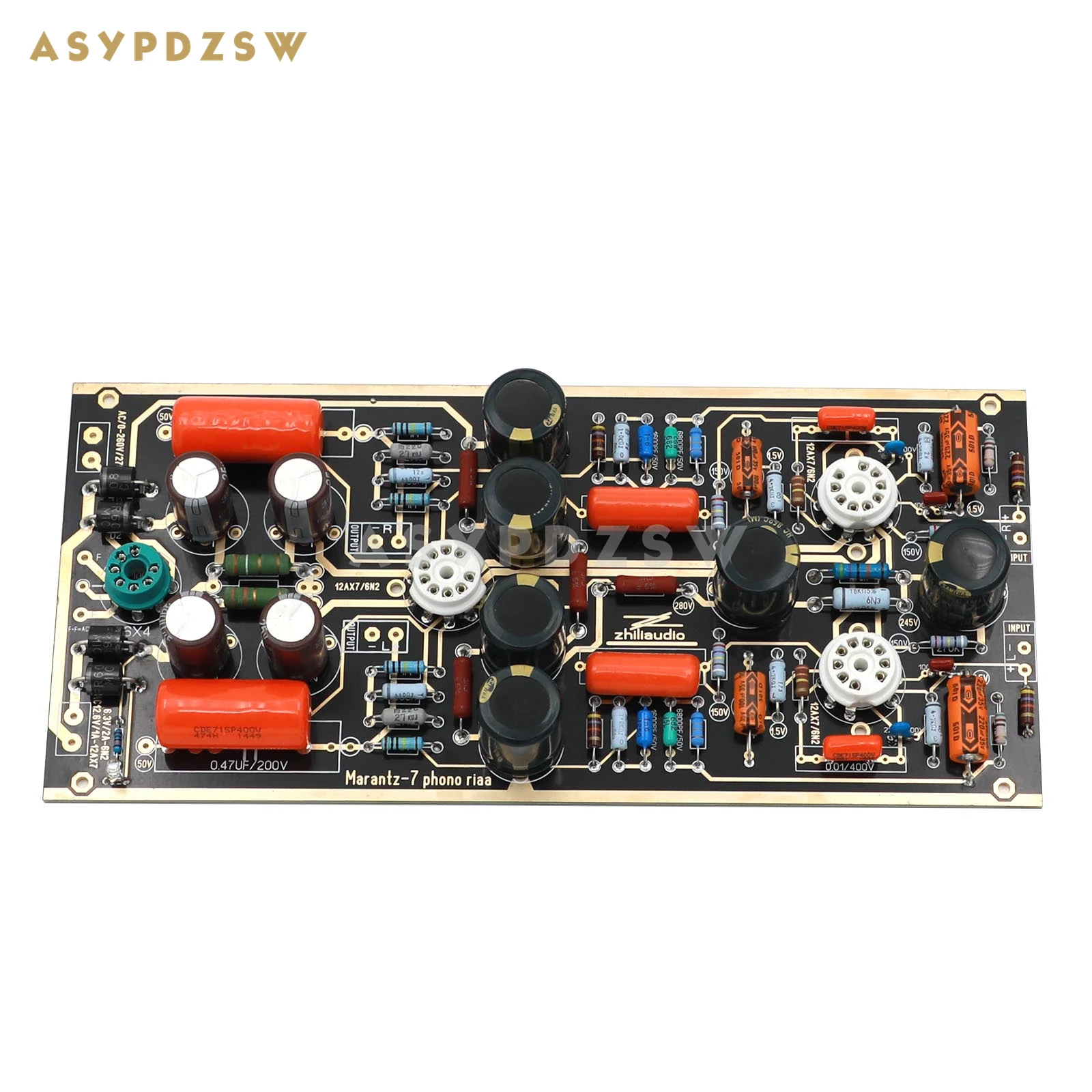 HI-END A34 Tube MM RIAA Turntables M7 Phono amplifier Finished board Base on Marantz 7
HI-END A34 Tube MM RIAA Turntables M7 Phono amplifier Finished board Base on Marantz 7