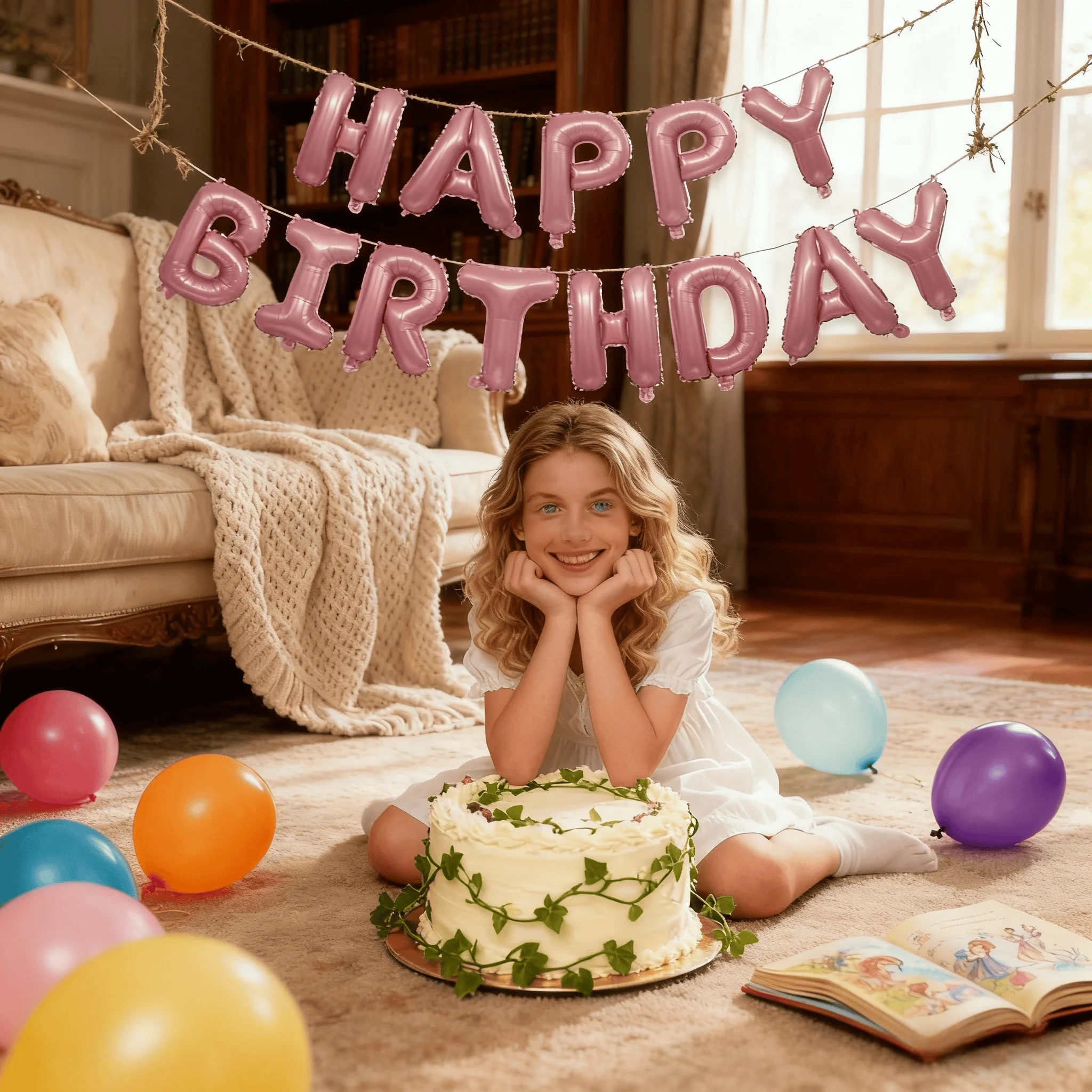 Pink Happy Birthday Balloons Banner 16 Inch Mylar Foil Letters Balloon for Birthday Anniversary Party Baby Shower Decor Supplies
Pink Happy Birthday Balloons Banner 16 Inch Mylar Foil Letters Balloon for Birthday Anniversary Party Baby Shower Decor Supplies