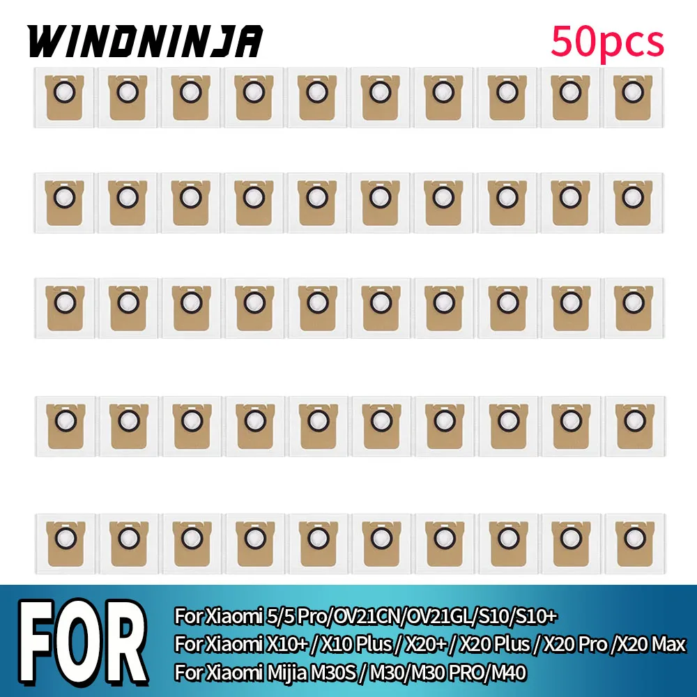 Мешок для сбора пыли для робота-пылесоса Xiaomi Mijia 5/5Pro OV21GL/X10+/10plus/X20plus/X20+/X20 Pro/X20 Max/S10+/M30S/M40
Мешок для сбора пыли для робота-пылесоса Xiaomi Mijia 5/5Pro OV21GL/X10+/10plus/X20plus/X20+/X20 Pro/X20 Max/S10+/M30S/M40