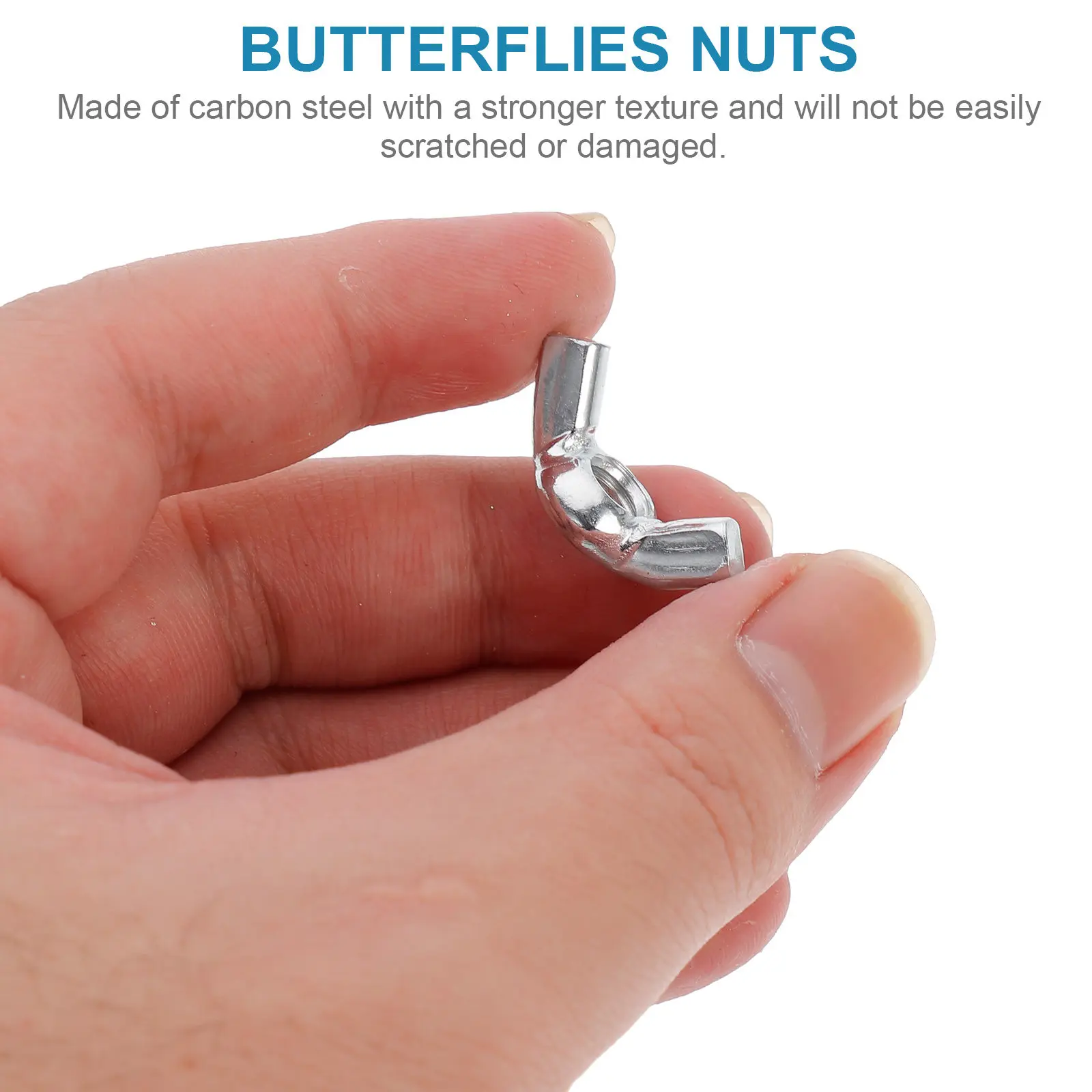 20 Pcs Nuts Fasteners Butterfly Wing Bolt Hardware Carbon Steel Hand Tightening
20 Pcs Nuts Fasteners Butterfly Wing Bolt Hardware Carbon Steel Hand Tightening