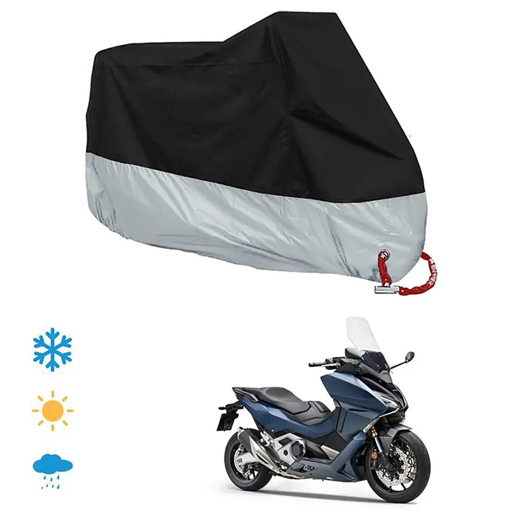 Motorcycle Cover Universal Outdoor UV Protector Scooter All Season Waterproof Bike Outdoor Rain Dustproof Covers
Motorcycle Cover Universal Outdoor UV Protector Scooter All Season Waterproof Bike Outdoor Rain Dustproof Covers