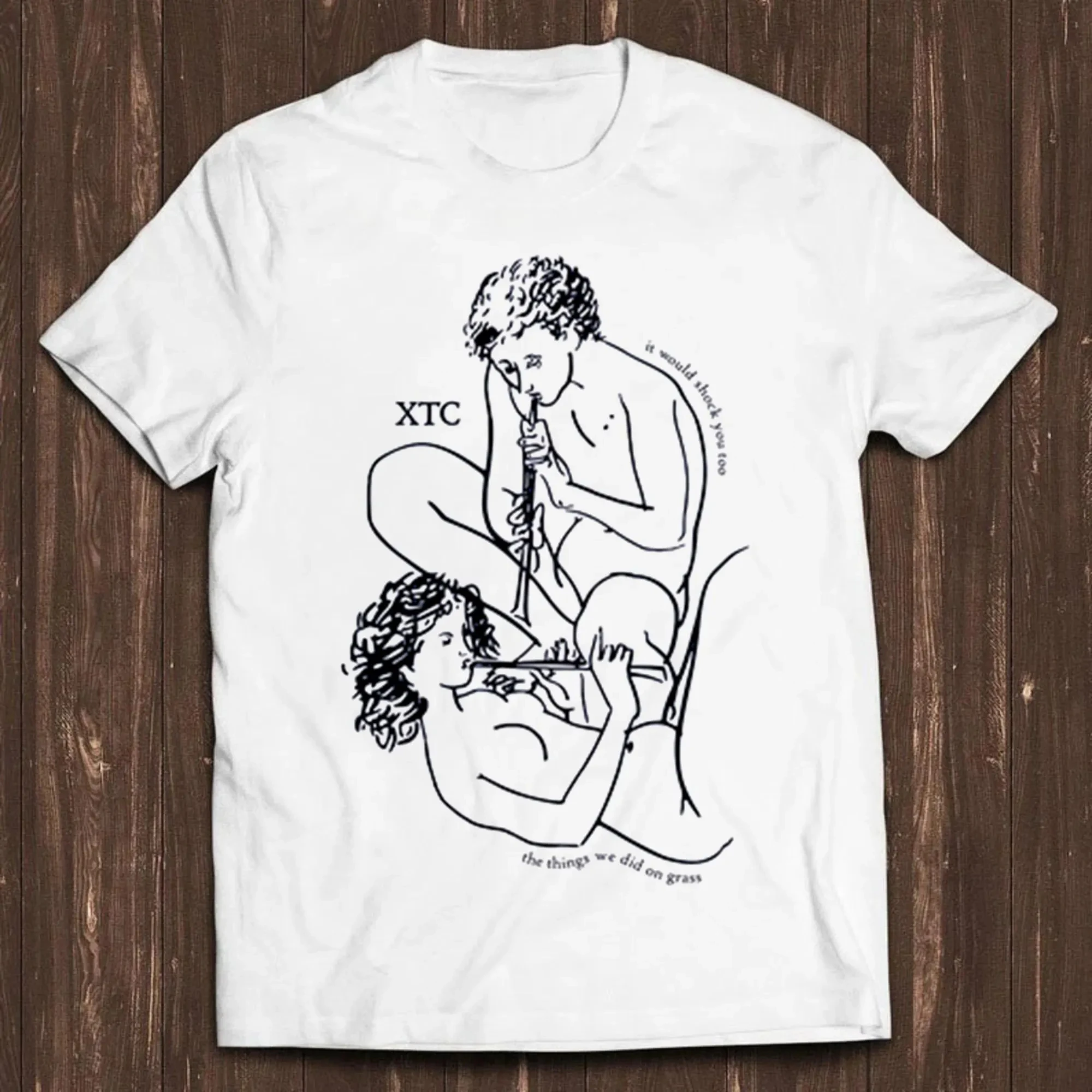 XTC Grass-punk Music Fun Gift T-shirt with Printed Patterns for Men and Women, Casual Street Short-sleeved
XTC Grass-punk Music Fun Gift T-shirt with Printed Patterns for Men and Women, Casual Street Short-sleeved