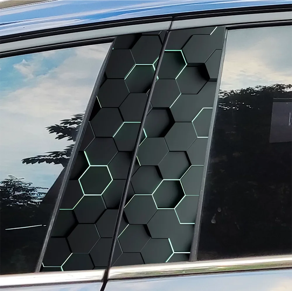 Fun Honeycomb Car Stickers Car B-pillar Decal Waterproof Stickers Auto Center Pillar Sticker Cover Scratches Decor Accessories
Fun Honeycomb Car Stickers Car B-pillar Decal Waterproof Stickers Auto Center Pillar Sticker Cover Scratches Decor Accessories