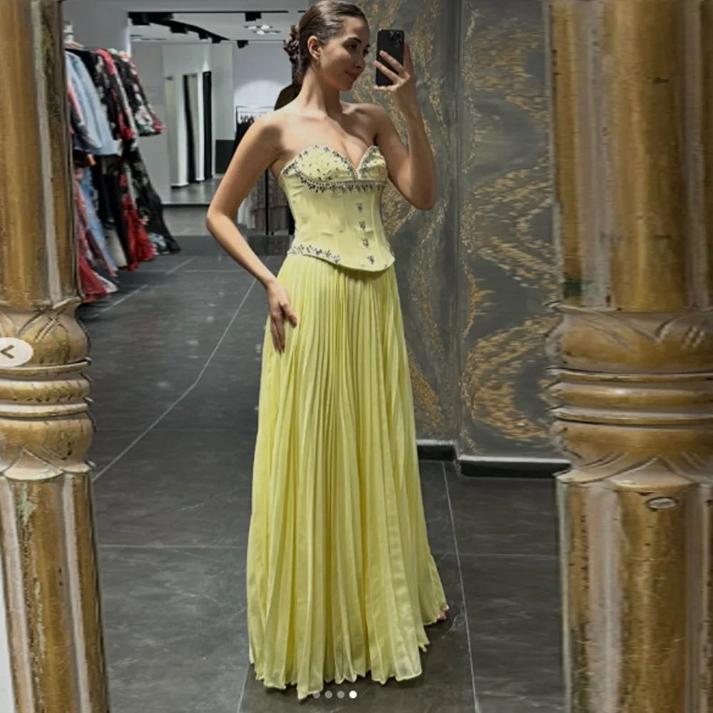 Customized Luxury Beads Women's Prom Dress Sweetheart Evening Dress Long Prom Dresses A Line Robe Soiree Ball Gowns
Customized Luxury Beads Women's Prom Dress Sweetheart Evening Dress Long Prom Dresses A Line Robe Soiree Ball Gowns