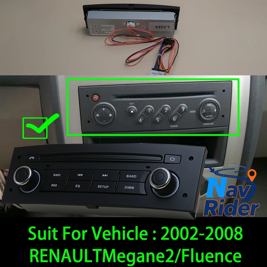 Для RENAULT Fluence Автомобильный видеоплеер Plug To Play OEM-стиль Панель управления для экрана Android для RENAULT Megane 2 2002-2008
Для RENAULT Fluence Автомобильный видеоплеер Plug To Play OEM-стиль Панель управления для экрана Android для RENAULT Megane 2 2002-2008