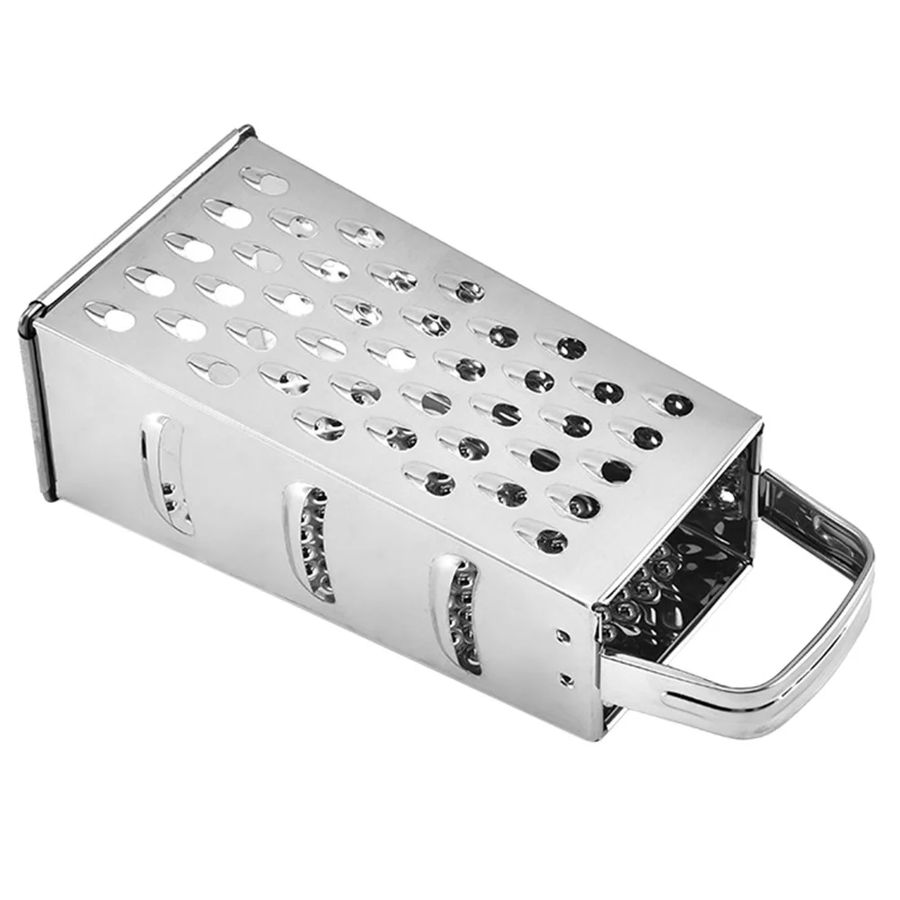 Stainless Steel Grater Kitchen Gadget Cheese Graters for Vegetable Grating Tool Food Dicer Chopper
Stainless Steel Grater Kitchen Gadget Cheese Graters for Vegetable Grating Tool Food Dicer Chopper