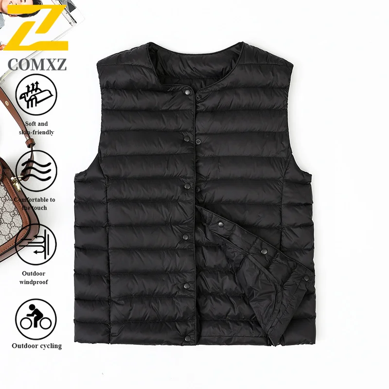 EIAO Autumn Winter Collarless Leisure Vest Lightweight Unisex Sleeveless Jacket Waterproof Windproof for Hiking Camping Fishing
EIAO Autumn Winter Collarless Leisure Vest Lightweight Unisex Sleeveless Jacket Waterproof Windproof for Hiking Camping Fishing