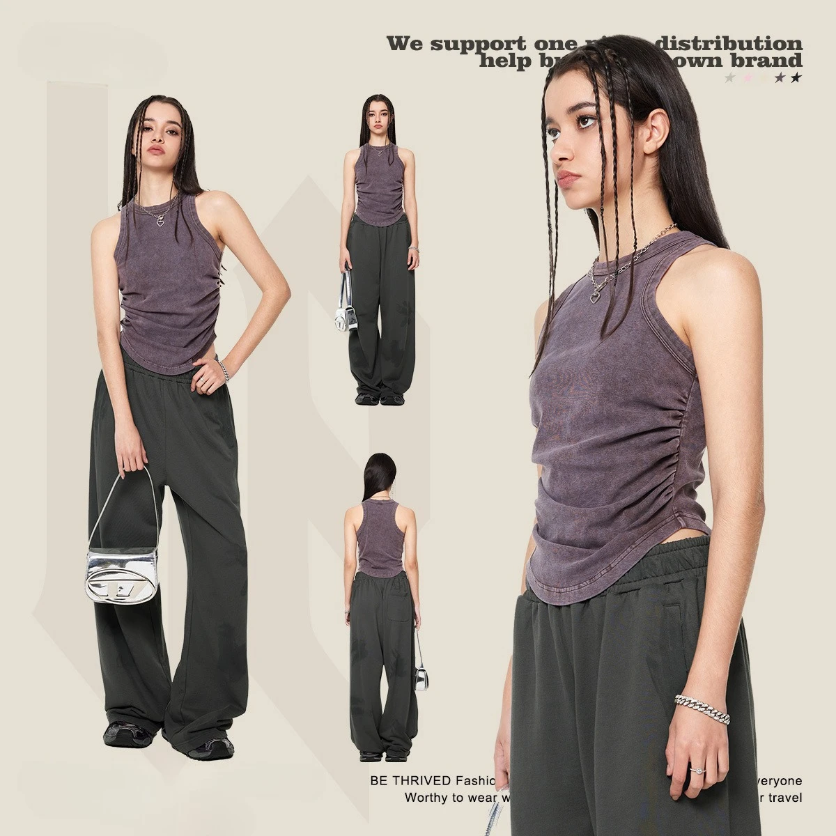 Spring and Summer Y2k Tops Tank Top Women American Style Street Spicy Girl Style Sexy Fold Fashion Comfort Breathable
Spring and Summer Y2k Tops Tank Top Women American Style Street Spicy Girl Style Sexy Fold Fashion Comfort Breathable