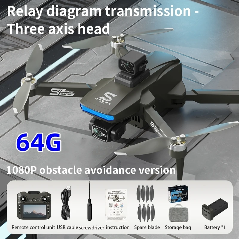 New S19 DRONE Cross-Border Drone Aerial Photography HD Remote Control Aircraft Quadcopter New Drone Holiday Gift Party
New S19 DRONE Cross-Border Drone Aerial Photography HD Remote Control Aircraft Quadcopter New Drone Holiday Gift Party