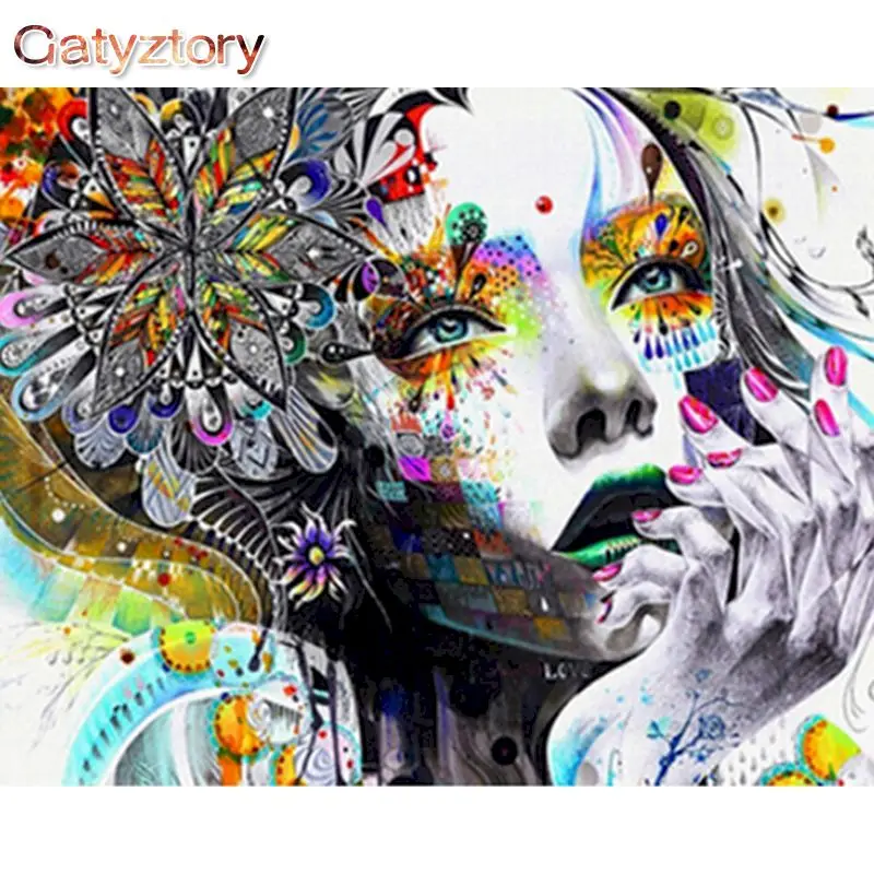 GATYZTORY Interior Painting By Numbers Acrylic paints Canvas Painting Abstract Woman Drawing By Numbers Home Decor Unique gift
GATYZTORY Interior Painting By Numbers Acrylic paints Canvas Painting Abstract Woman Drawing By Numbers Home Decor Unique gift