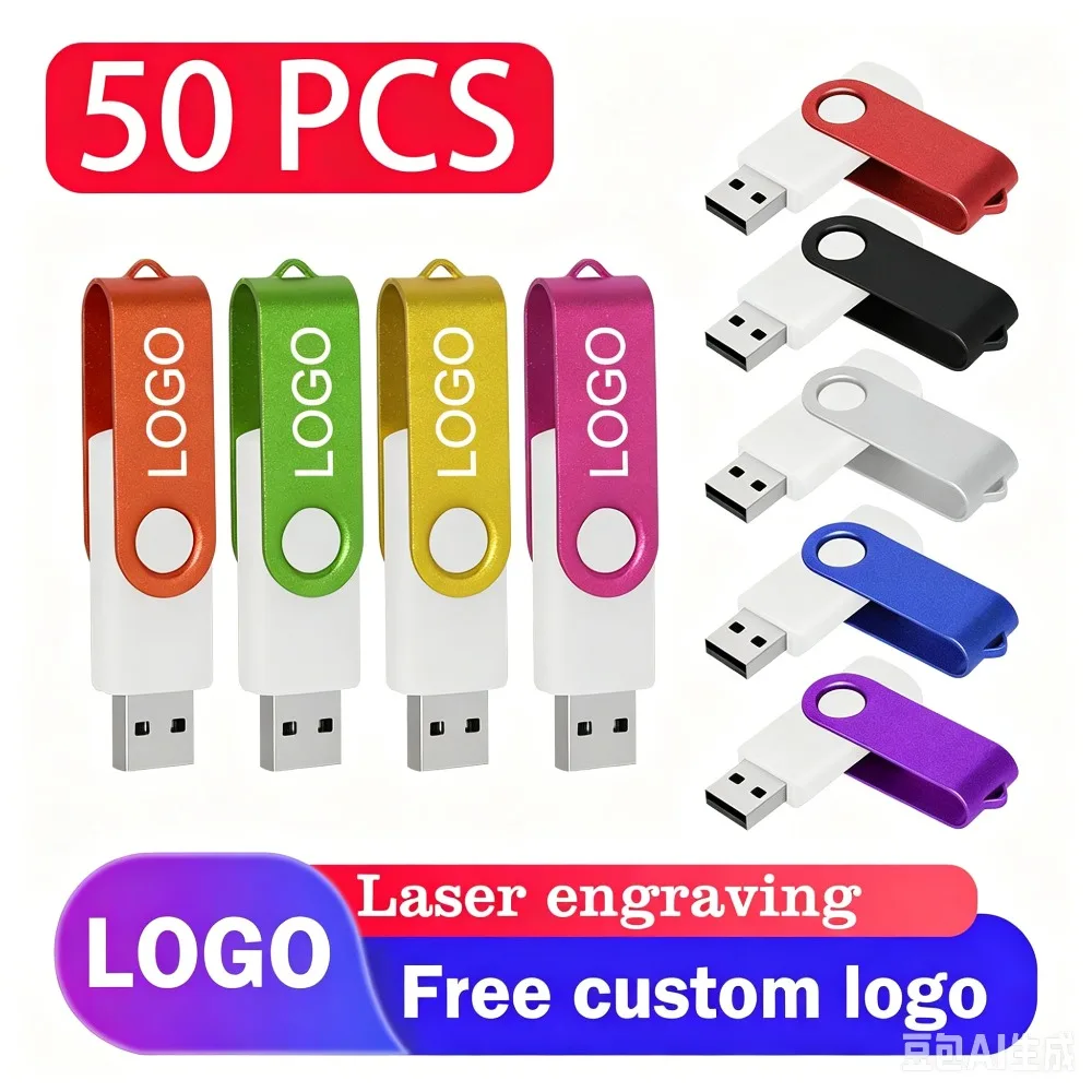 50Pcs/Lot Metal USB 2.0 Flash Drive 4GB 8GB 16GB 32GB Pen Drive Business Memory Stick 64GB 128GB U Disk Free Personalized Logo
50Pcs/Lot Metal USB 2.0 Flash Drive 4GB 8GB 16GB 32GB Pen Drive Business Memory Stick 64GB 128GB U Disk Free Personalized Logo