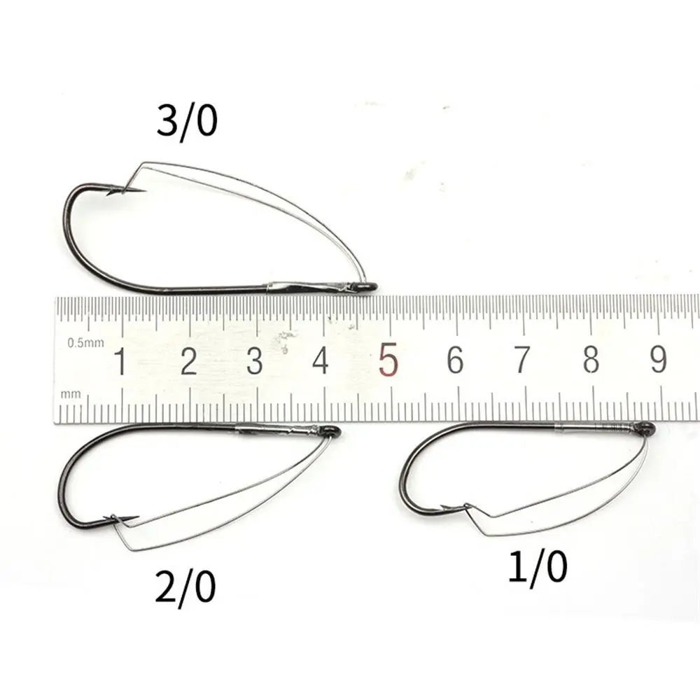 10pcs Fishing Tools Fishhooks Wide Gap Hook High Carbon Steel Weedless Fishing Hook Wacky Rig Hook Barbed Hook Fishing Hooks
10pcs Fishing Tools Fishhooks Wide Gap Hook High Carbon Steel Weedless Fishing Hook Wacky Rig Hook Barbed Hook Fishing Hooks