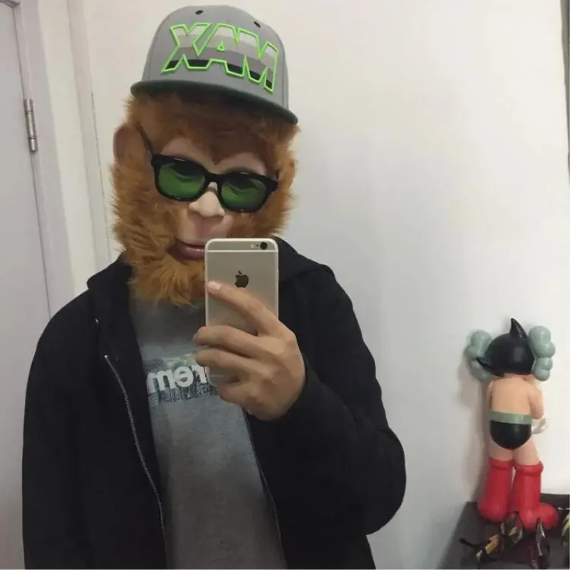 Monkey King Headgear Halloween Horror Mask Monkey Monkey King Journey To The West Cosplay
Monkey King Headgear Halloween Horror Mask Monkey Monkey King Journey To The West Cosplay