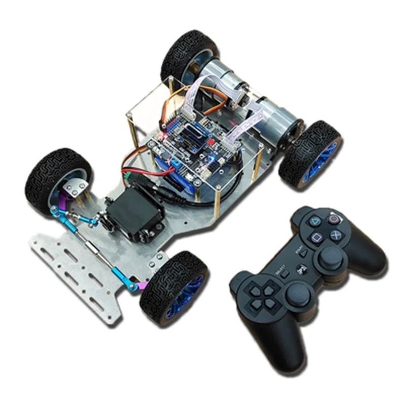 Stm32 Smart Car Development Board Chassis Differential Coding Electric Robot Steering Arm Maker Education
Stm32 Smart Car Development Board Chassis Differential Coding Electric Robot Steering Arm Maker Education