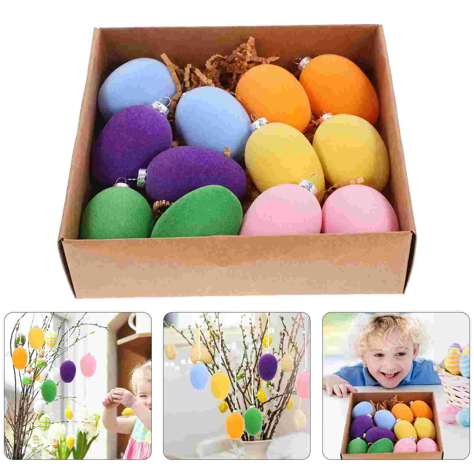 12 Pcs Easter Decoration Inflatable Decorations Festival Style Ornaments Egg Hanging Scene Prop
12 Pcs Easter Decoration Inflatable Decorations Festival Style Ornaments Egg Hanging Scene Prop