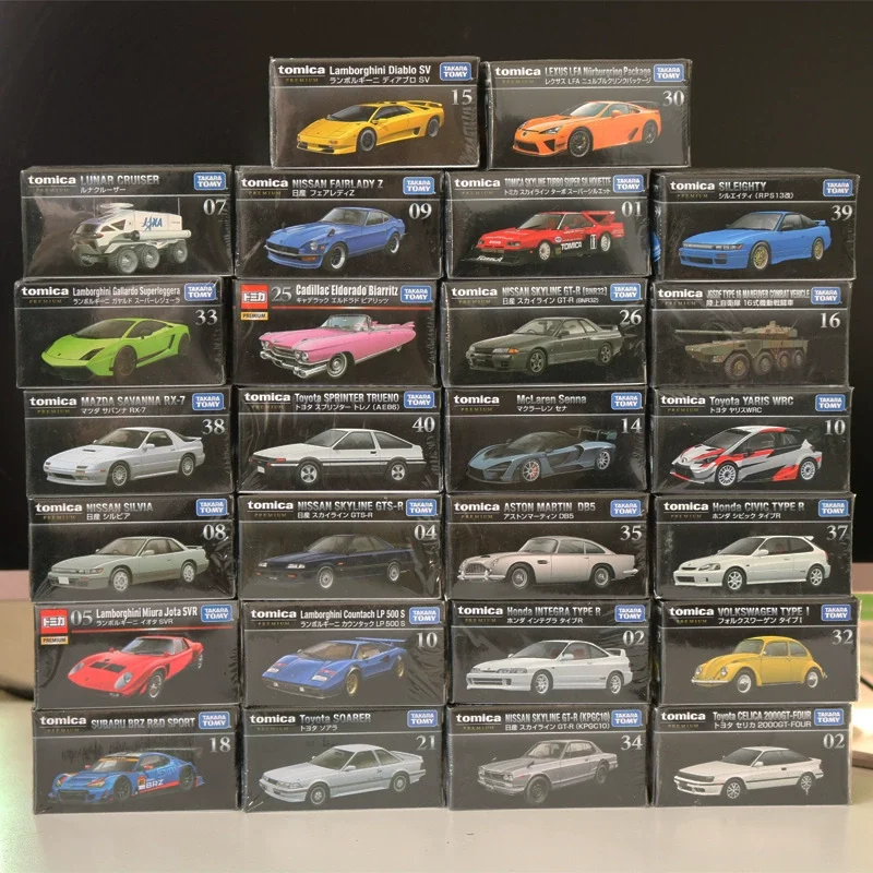 Tomica Premium Alloy Car, Small Car Model, Lamborghini Sports Car, Nissan GTR Car, Boys' Toy
Tomica Premium Alloy Car, Small Car Model, Lamborghini Sports Car, Nissan GTR Car, Boys' Toy