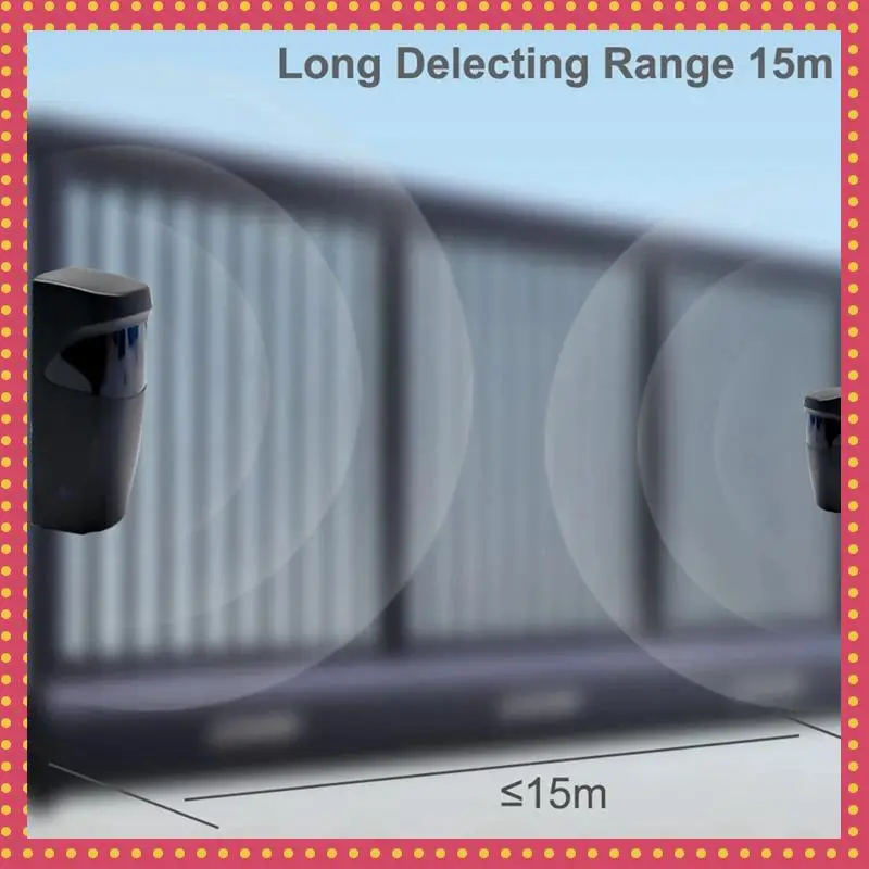 Infrared Sensor Detector For Automatic Gate Barrier Garage Infrared Detector Black 1Set
Infrared Sensor Detector For Automatic Gate Barrier Garage Infrared Detector Black 1Set