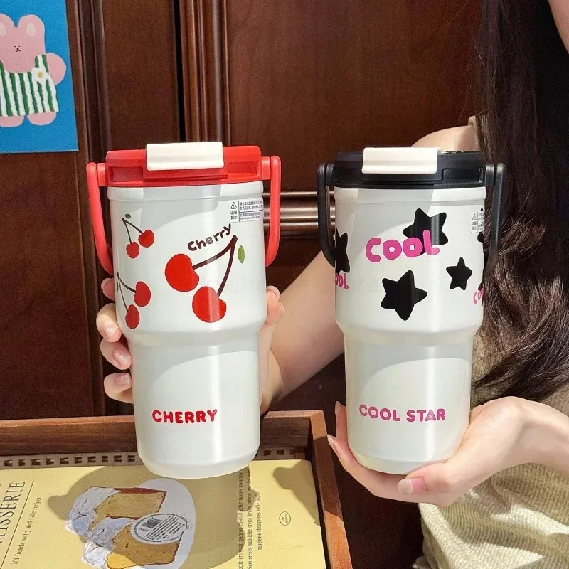 710ML New Double Drinking Thermos 316 Stainless Steel Vacuum Insulation Tumbler Portable Car Ice Coffee Mugs Hot&Cold Straw Cup 
710ML New Double Drinking Thermos 316 Stainless Steel Vacuum Insulation Tumbler Portable Car Ice Coffee Mugs Hot&Cold Straw Cup