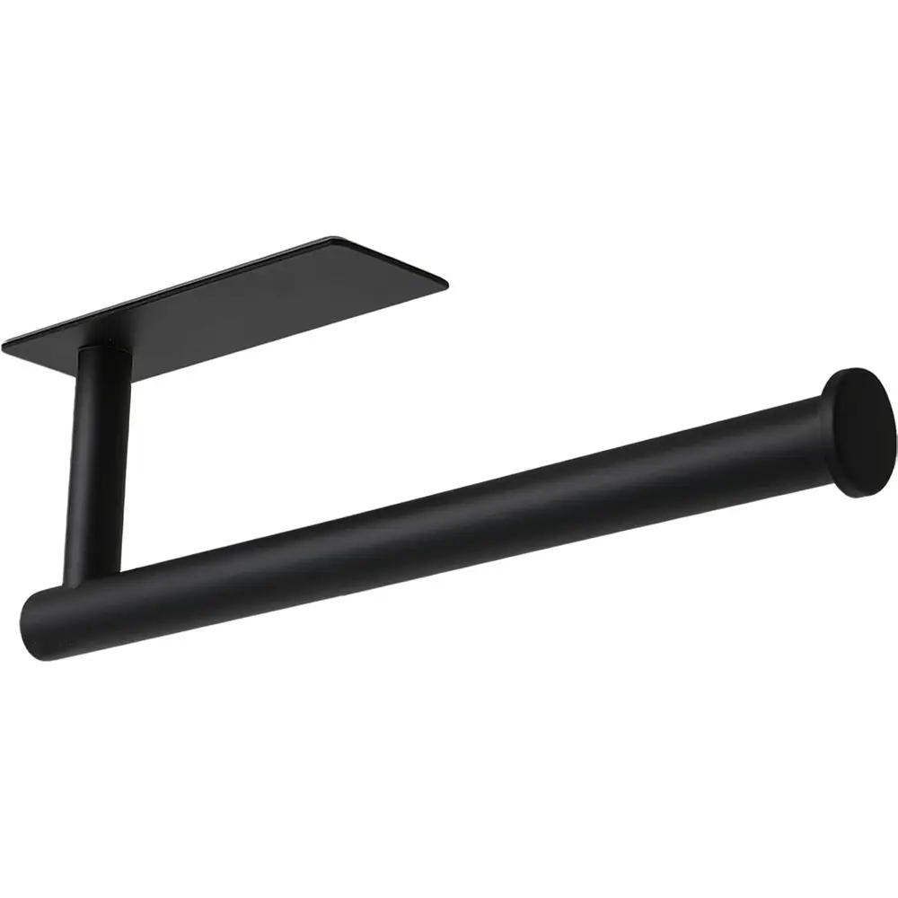 Matte Black Wall-Mounted Paper Towel Holder for Kitchen and Bathroom, Stainless Steel Towel Rack
Matte Black Wall-Mounted Paper Towel Holder for Kitchen and Bathroom, Stainless Steel Towel Rack