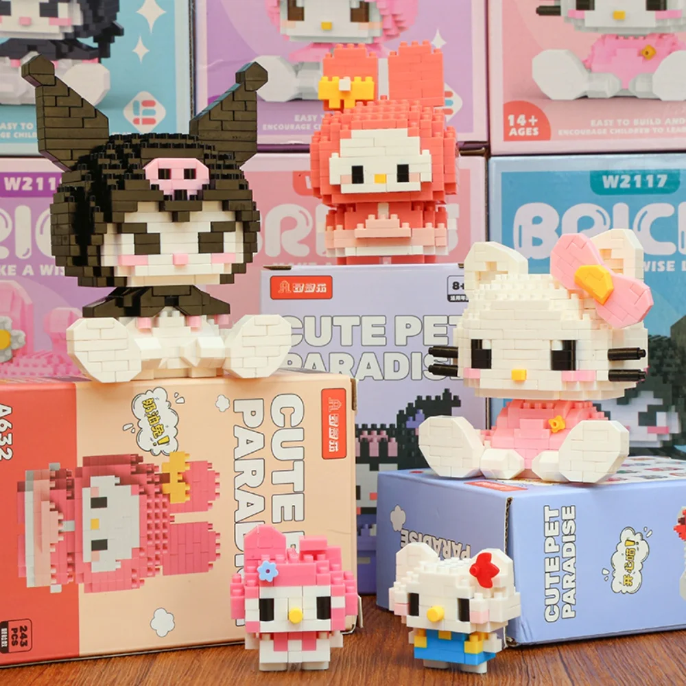 Building Block Toy Sanrio Hello Kitty Kuromi My Melody Cinnamoroll Puzzle Gift STEM Education Graduation Season For Kids
Building Block Toy Sanrio Hello Kitty Kuromi My Melody Cinnamoroll Puzzle Gift STEM Education Graduation Season For Kids