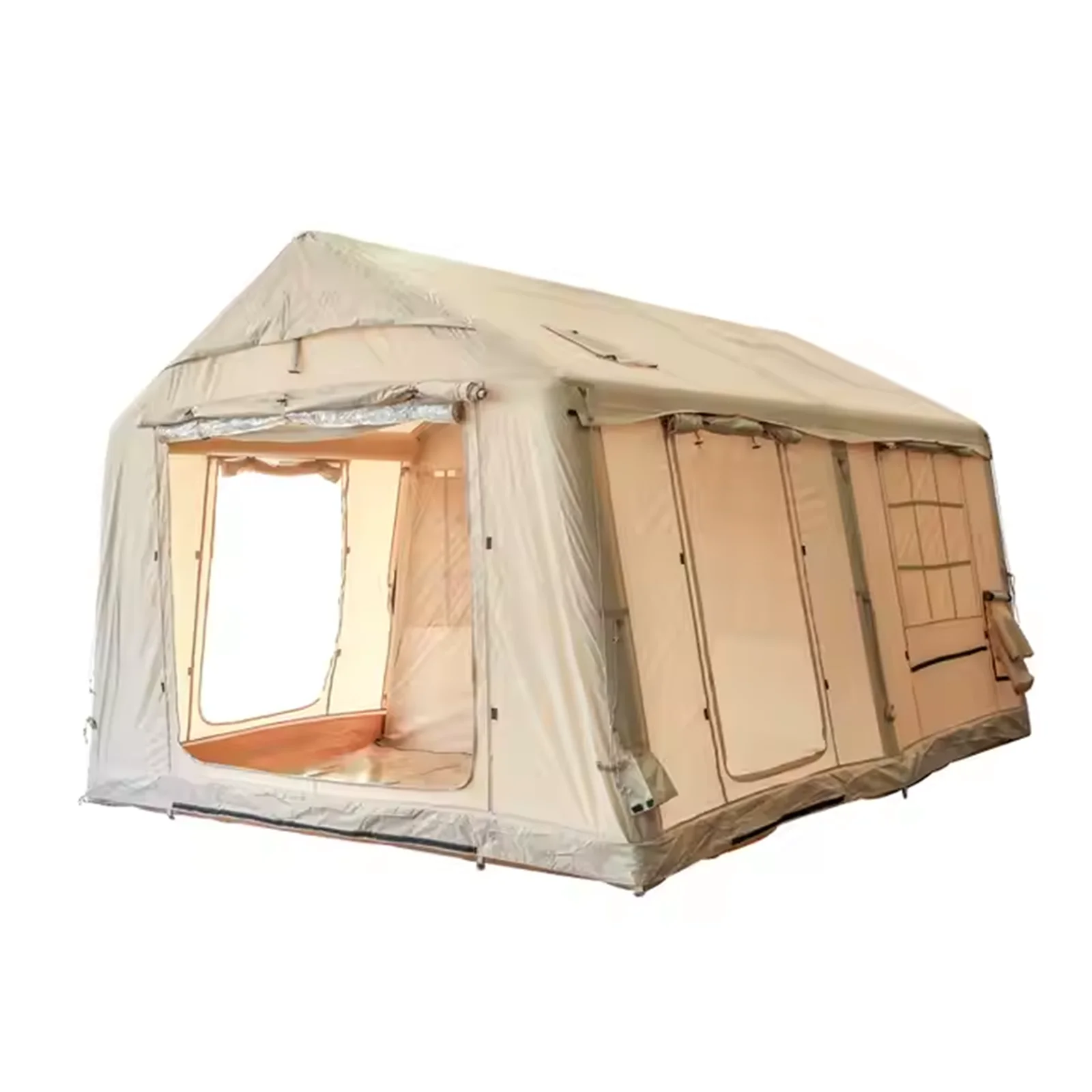 AA Auto12㎡ Large Inflatable Tent 500g PVC Floor 15cm TPU Pillars Quick Open Design All Weather Windproof Outdoor Party Shelter
AA Auto12㎡ Large Inflatable Tent 500g PVC Floor 15cm TPU Pillars Quick Open Design All Weather Windproof Outdoor Party Shelter