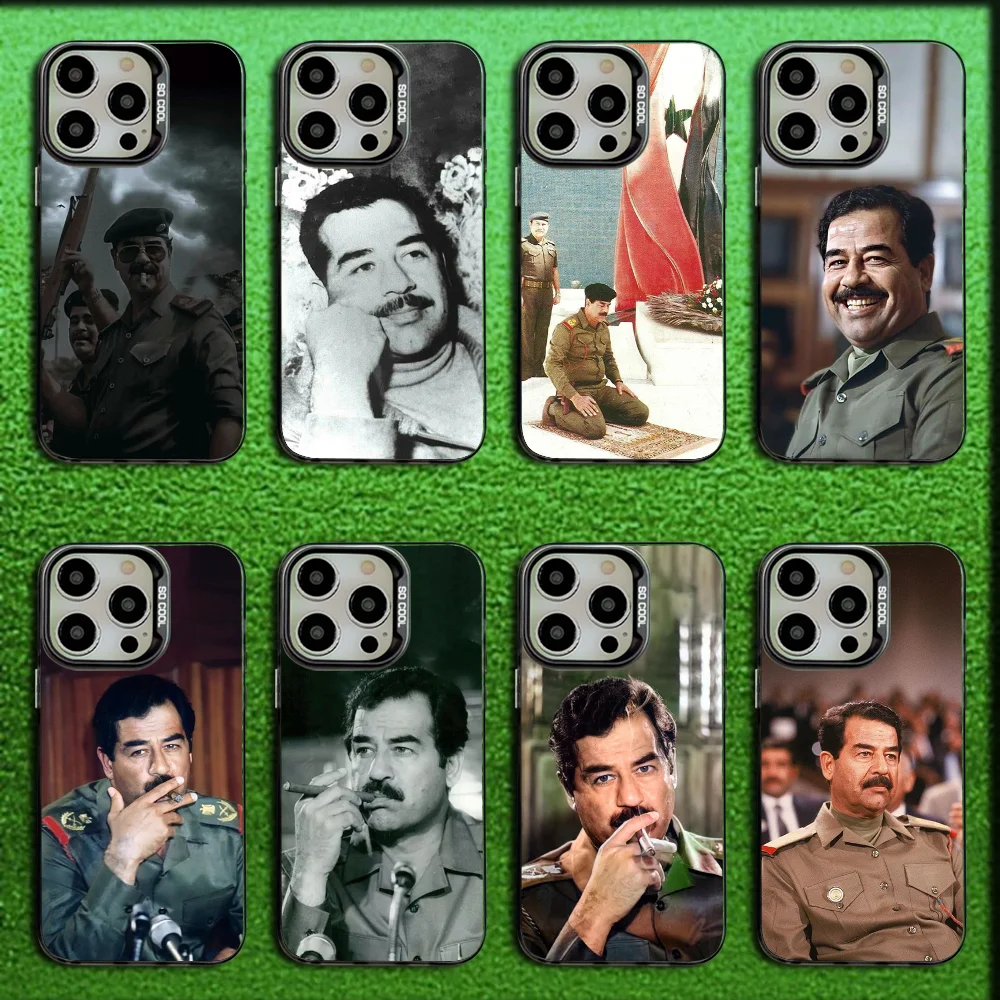 Iraq S-Saddam Hussein Phone Case For iPhone 16,15,14,13,12,11,Mini,Pro,MAX Gray Matte Silicone Black Cover
Iraq S-Saddam Hussein Phone Case For iPhone 16,15,14,13,12,11,Mini,Pro,MAX Gray Matte Silicone Black Cover