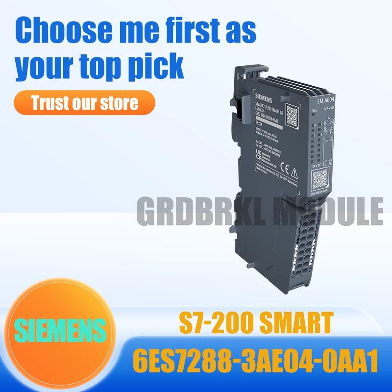 Brand New SIEMENS 6ES7288-3AE04-0AA1 6ES7288-2QT16-0AA1 6ES7288-3AE08-0AA1 6ES7288-3AQ04-0AA1 S7-200 SMART Controller
Brand New SIEMENS 6ES7288-3AE04-0AA1 6ES7288-2QT16-0AA1 6ES7288-3AE08-0AA1 6ES7288-3AQ04-0AA1 S7-200 SMART Controller