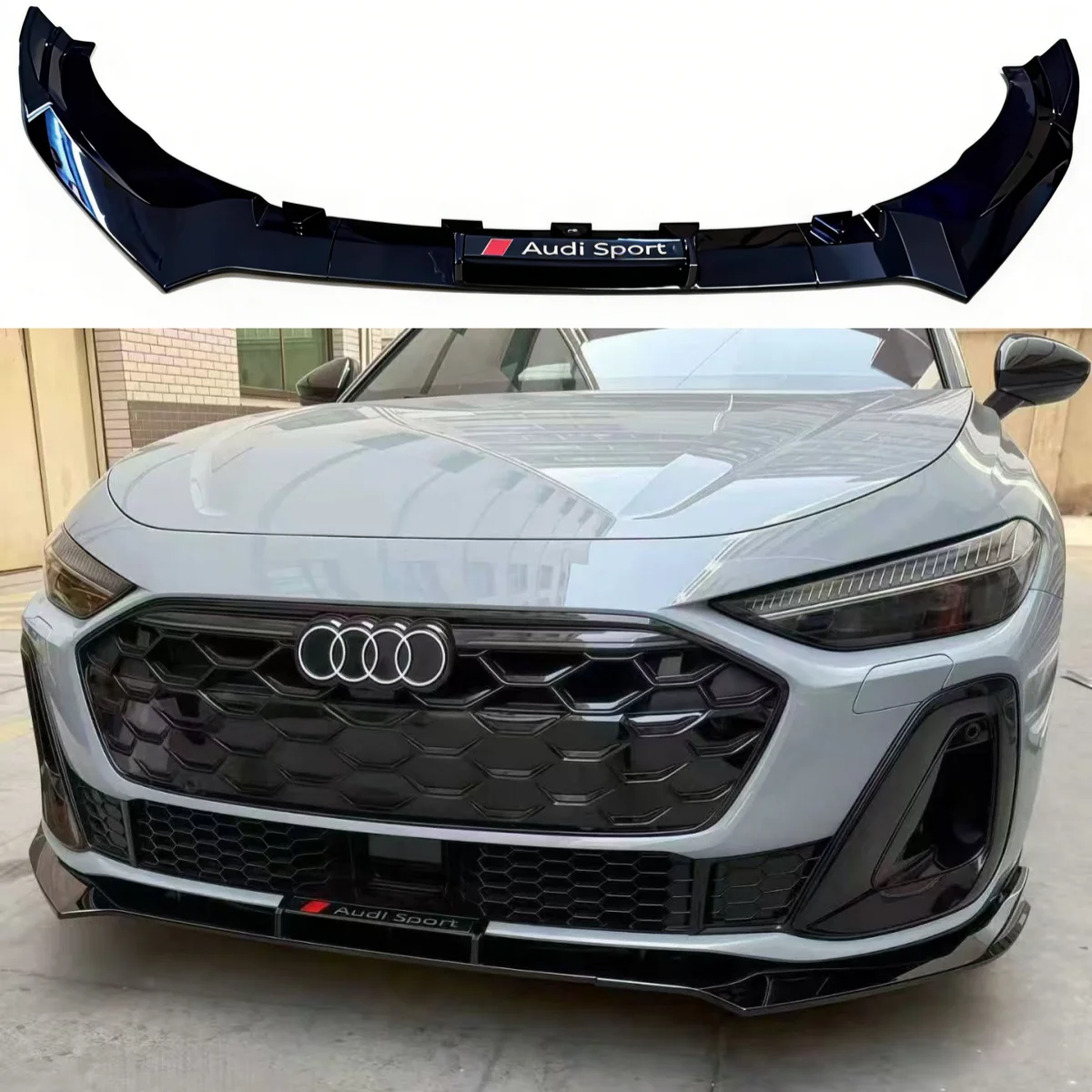 Front Bumper Lip Spoiler For Audi A5 S-line S5 Front Diffuser Spoiler Body Kit Splitter 2025-2026 3pcs High Quality ABS
Front Bumper Lip Spoiler For Audi A5 S-line S5 Front Diffuser Spoiler Body Kit Splitter 2025-2026 3pcs High Quality ABS