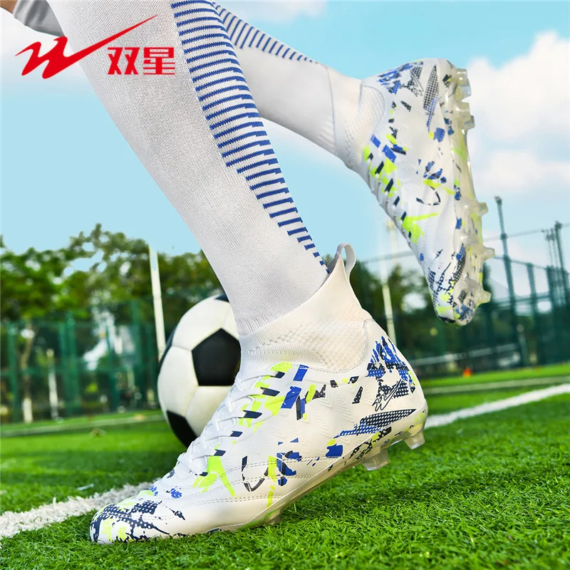 Breathable Shock Buffer Turf Football Boots Wear-resistant Short Studs for Artificial Lawn Stadium Long-hour Training Footwear
Breathable Shock Buffer Turf Football Boots Wear-resistant Short Studs for Artificial Lawn Stadium Long-hour Training Footwear