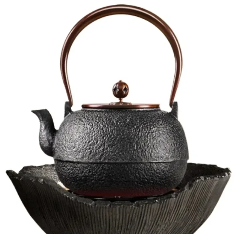 Japanese Handmade Cast Iron Teapot, Electric Ceramic Stove Compatible, Pure Iron Boiling Pot, Rustic Tea Brewing Kettle
Japanese Handmade Cast Iron Teapot, Electric Ceramic Stove Compatible, Pure Iron Boiling Pot, Rustic Tea Brewing Kettle
