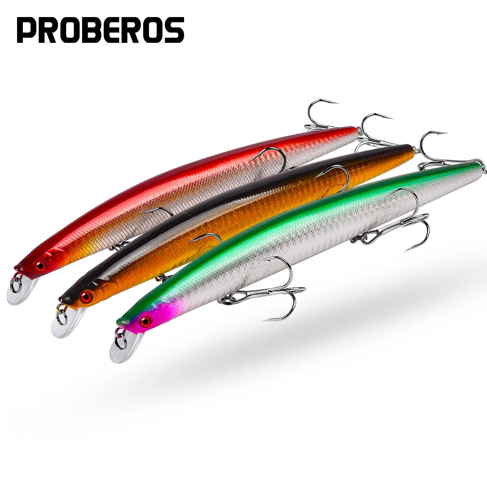 PROBEROS 1pcs Hard Artificial Bait 18.5cm 24.5g Hot Model Minnow Fishing Lure 3D Eyes Wobblers Crankbait Sea Pike Fishing Tackle
PROBEROS 1pcs Hard Artificial Bait 18.5cm 24.5g Hot Model Minnow Fishing Lure 3D Eyes Wobblers Crankbait Sea Pike Fishing Tackle