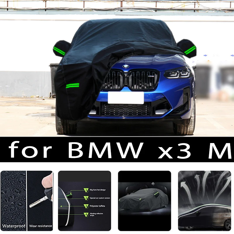 For BMW x3 M Car Covers Outdoor Waterproof Sun Rain Snow Protection UV Auto Cover 190T Car Protective Full Covers
For BMW x3 M Car Covers Outdoor Waterproof Sun Rain Snow Protection UV Auto Cover 190T Car Protective Full Covers