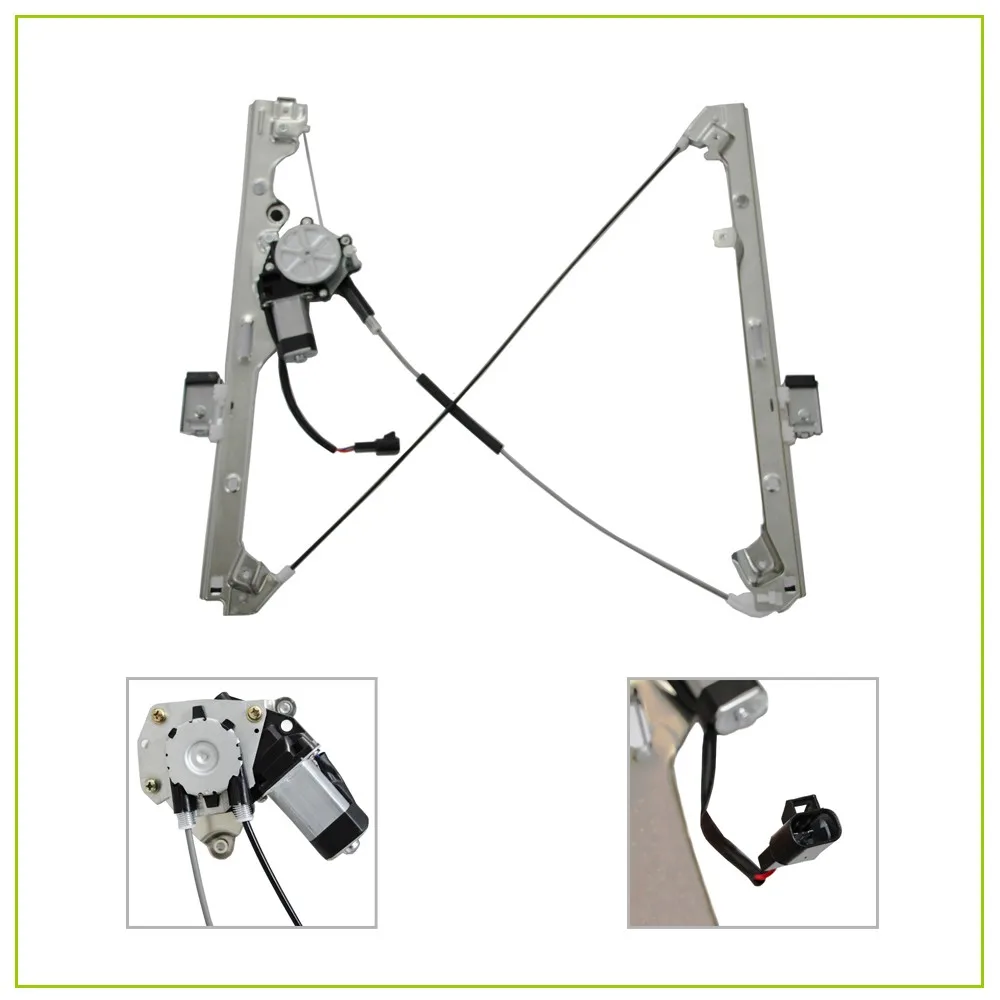 Power Window Regulator w/Motor Front RH Right Passenger for 99-06 Chevy GMC
Power Window Regulator w/Motor Front RH Right Passenger for 99-06 Chevy GMC