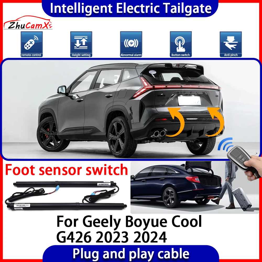 ZhuCamX Car Automatic Lifting kit Opening Trunk Intelligent Electric Tail Gate Lift Tailgate for Geely Boyue Cool G426 2023 2024
ZhuCamX Car Automatic Lifting kit Opening Trunk Intelligent Electric Tail Gate Lift Tailgate for Geely Boyue Cool G426 2023 2024