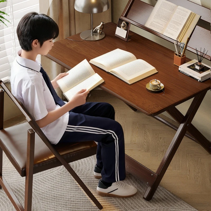 Stable Foldable desk Small apartment Multifunctional household children's table Living room dining table solid wood study table
Stable Foldable desk Small apartment Multifunctional household children's table Living room dining table solid wood study table