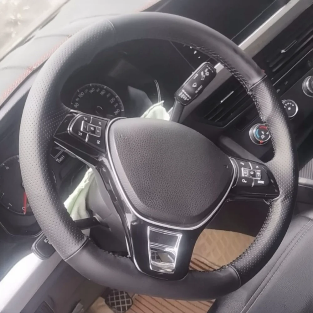 Car Steering Wheel Cover DIY Microfiber Leather Hand Sewing For Volkswagen VW Golf 7 Mk7 Touran Up New Polo Jetta Passat B8
Car Steering Wheel Cover DIY Microfiber Leather Hand Sewing For Volkswagen VW Golf 7 Mk7 Touran Up New Polo Jetta Passat B8