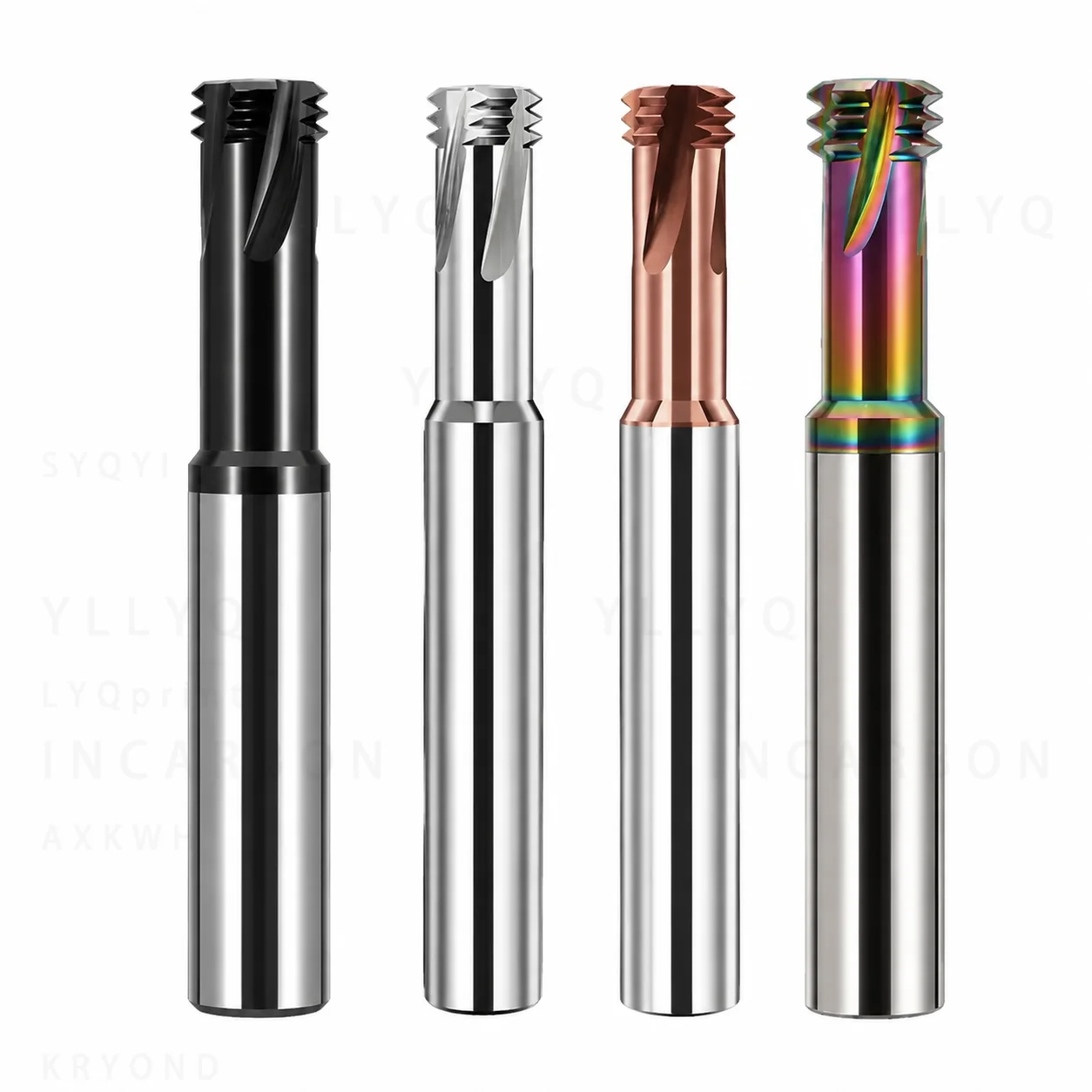 3 Teeth Coated Solid Carbide Thread Milling Cutter M3 M4 M5 M6 M8 ISO UNC UNF Pitch for CNC Internal Machining
3 Teeth Coated Solid Carbide Thread Milling Cutter M3 M4 M5 M6 M8 ISO UNC UNF Pitch for CNC Internal Machining