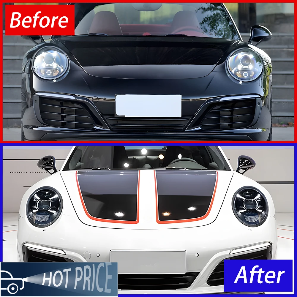 For Porsche 911-996 996.1 996.2 2012-2018 Auto Headlights Assembly Upgrade LED 2023 Style 992 GT3RS Projector Lens Accessories
For Porsche 911-996 996.1 996.2 2012-2018 Auto Headlights Assembly Upgrade LED 2023 Style 992 GT3RS Projector Lens Accessories