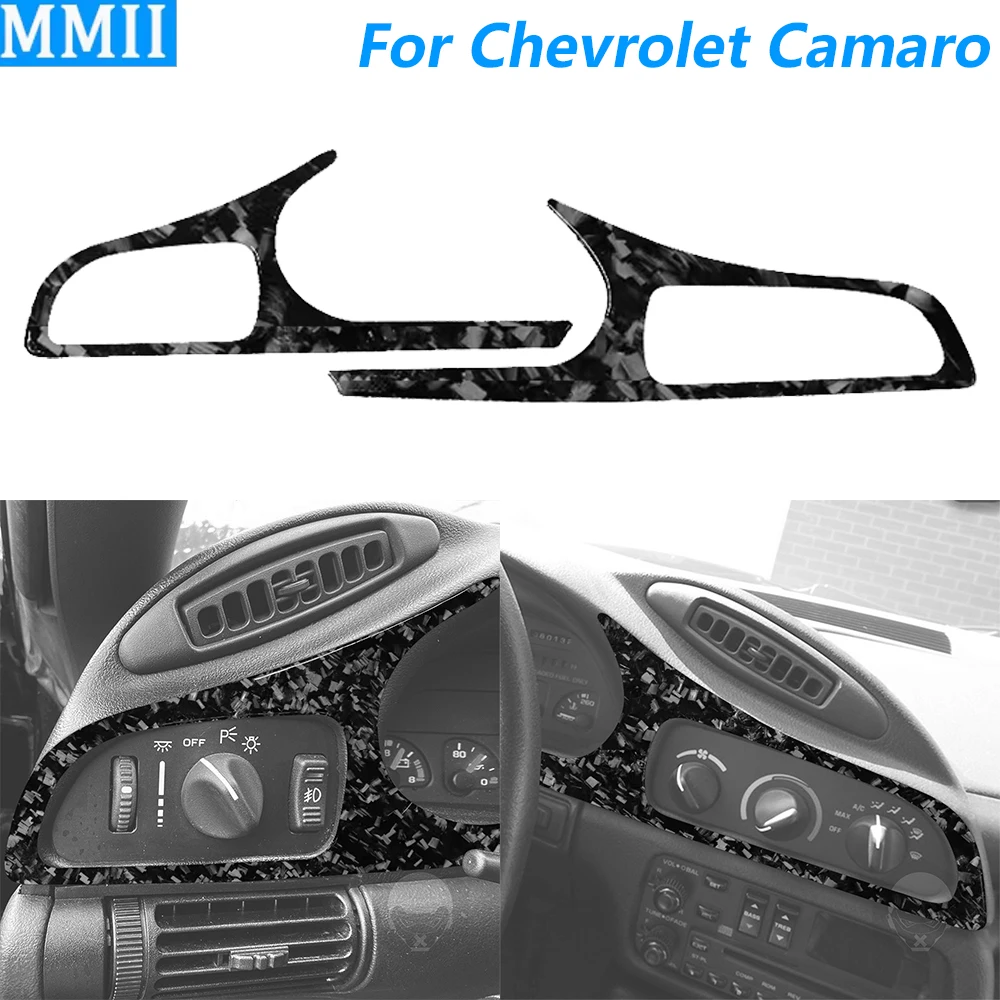 For Chevrolet Camaro 1993-1996 Forged Carbon Fiber Dashboard Speedometer Air Conditioning AC Panel Set Car Accessories Sticker
For Chevrolet Camaro 1993-1996 Forged Carbon Fiber Dashboard Speedometer Air Conditioning AC Panel Set Car Accessories Sticker
