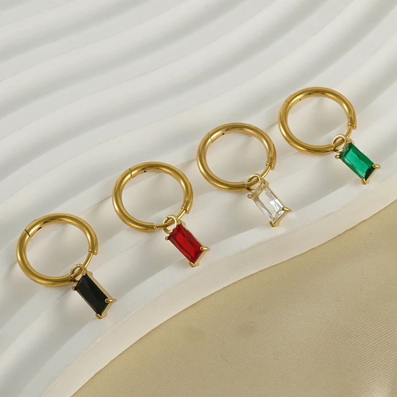 10 шт. модные персонализированные серьги-капли из нержавеющей стали с позолоченным квадратным цирконием и жемчугом для женщин
10 шт. модные персонализированные серьги-капли из нержавеющей стали с позолоченным квадратным цирконием и жемчугом для женщин