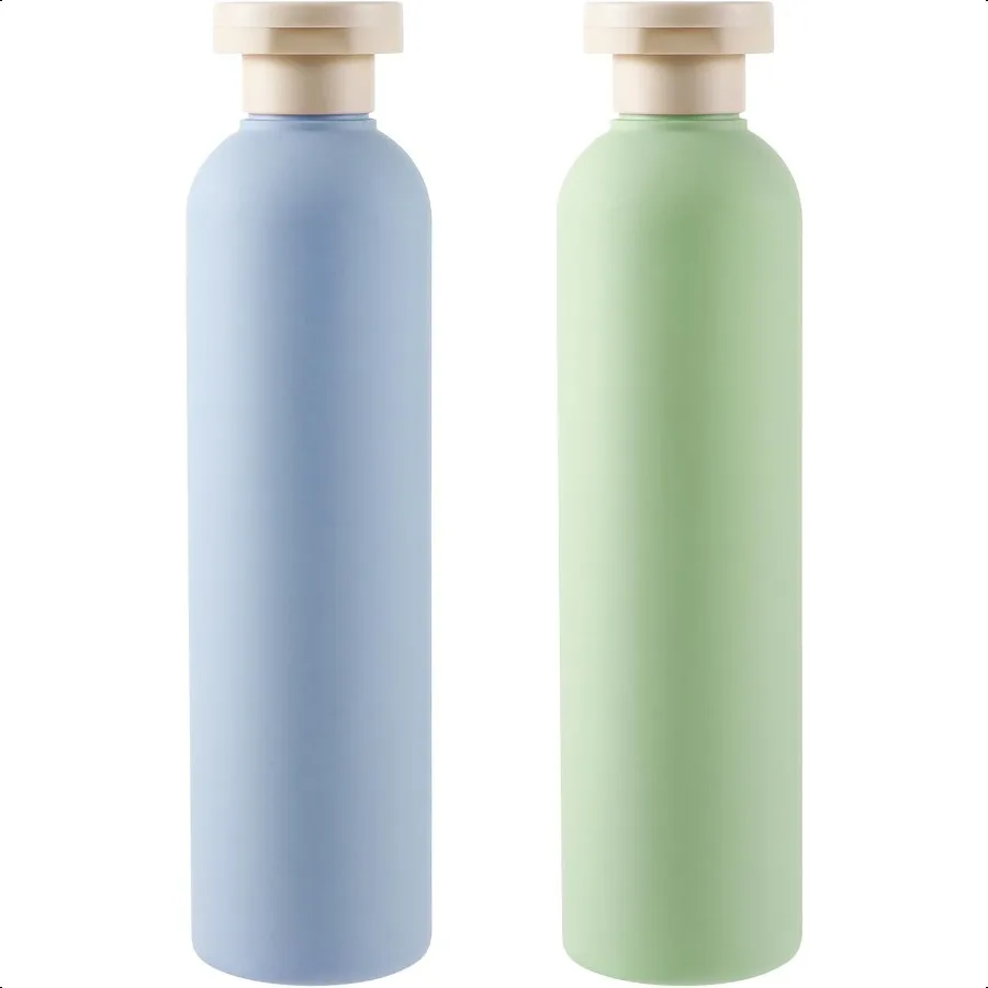 2Pcs Squeeze Bottles 260ml Plastic Refillable Travel Containers with Flip Cap Leak Proof for Shampoo Creams Lotion Conditioner
2Pcs Squeeze Bottles 260ml Plastic Refillable Travel Containers with Flip Cap Leak Proof for Shampoo Creams Lotion Conditioner