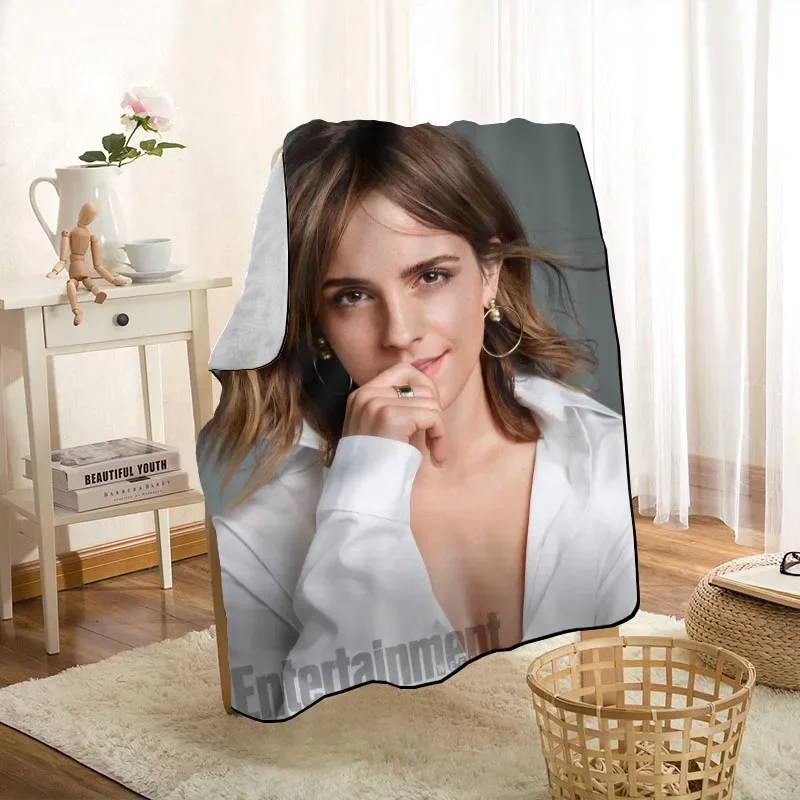New Arrival Emma Watson Blankets Printing Soft Blanket Throw On Home/Sofa/Bedding Portable Adult Travel Cover Blanket
New Arrival Emma Watson Blankets Printing Soft Blanket Throw On Home/Sofa/Bedding Portable Adult Travel Cover Blanket