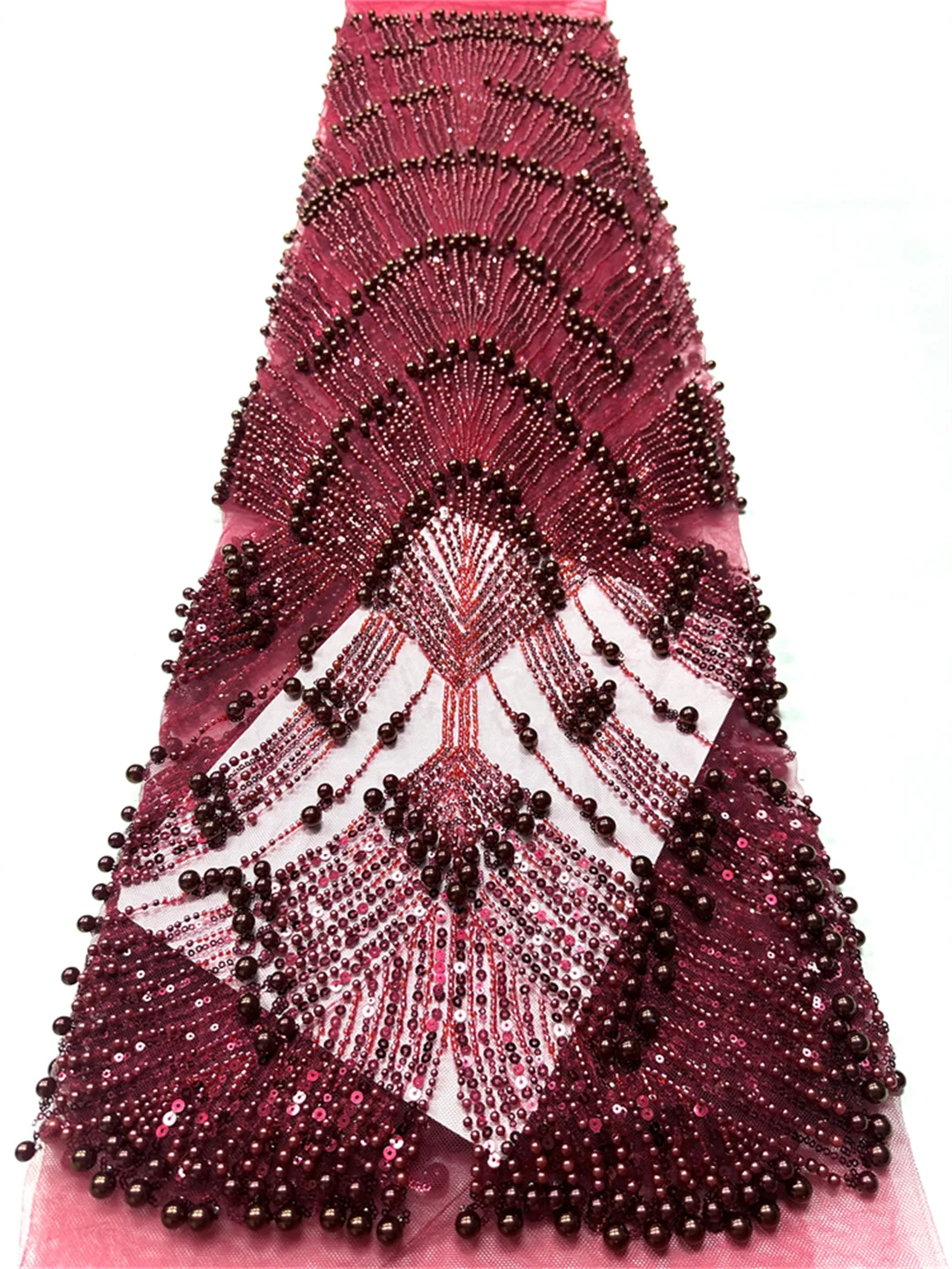 2026 Wholesale African Heavy Beaded Lace Fabric, Nigerian Sequins Groom Fabric, Wedding Party Dress, High Quality, 5 Yards
2026 Wholesale African Heavy Beaded Lace Fabric, Nigerian Sequins Groom Fabric, Wedding Party Dress, High Quality, 5 Yards