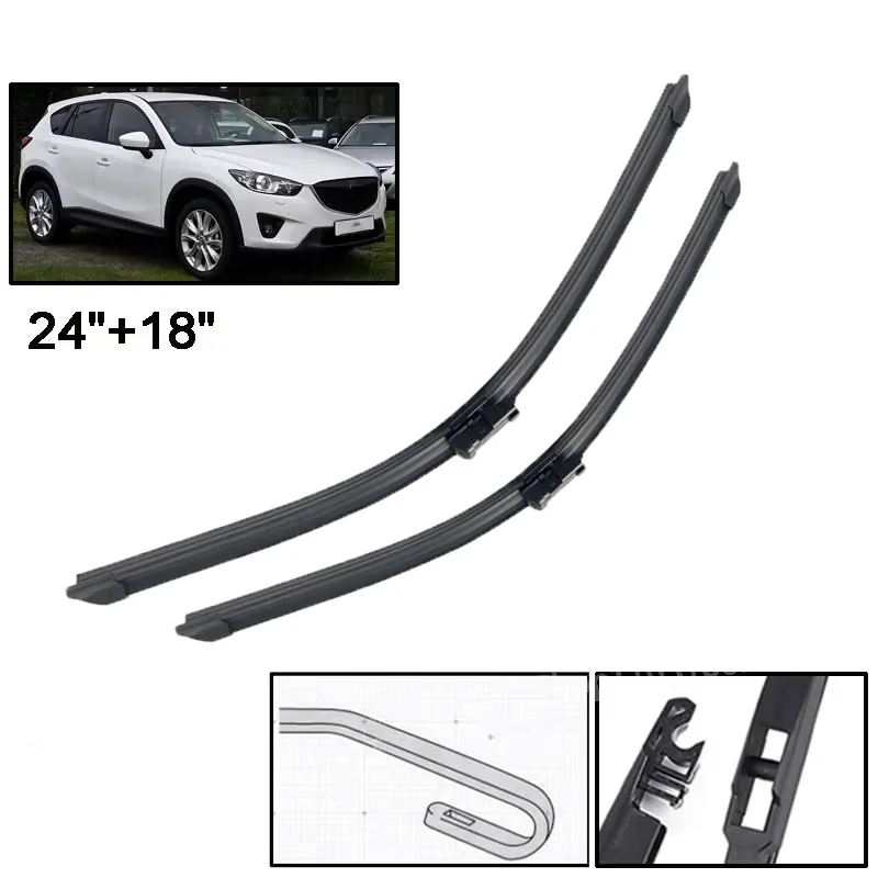 Wiper Front Wiper Blades Set For Mazda CX-5 CX5 KE 2012 - 2017 Windshield Windscreen Window Brushes 24"+18"
Wiper Front Wiper Blades Set For Mazda CX-5 CX5 KE 2012 - 2017 Windshield Windscreen Window Brushes 24"+18"