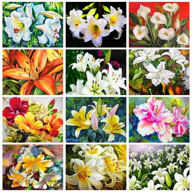 PhotoCustom Painting By Number White Flower With Frame For Adults Picture Number Home Crafts Kits Decoration
PhotoCustom Painting By Number White Flower With Frame For Adults Picture Number Home Crafts Kits Decoration