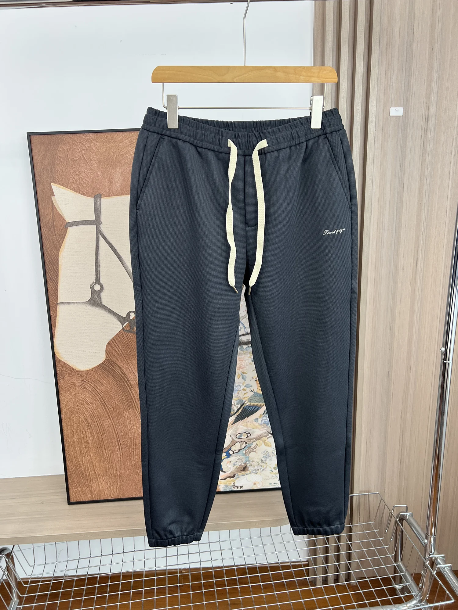 H Home Men's Casual Knitted Elastic Waist Dstring Loose Fit Straight Leg Pants Autumn Winter Comfortable Loose Cuffed Trou...
H Home Men's Casual Knitted Elastic Waist Dstring Loose Fit Straight Leg Pants Autumn Winter Comfortable Loose Cuffed Trou...